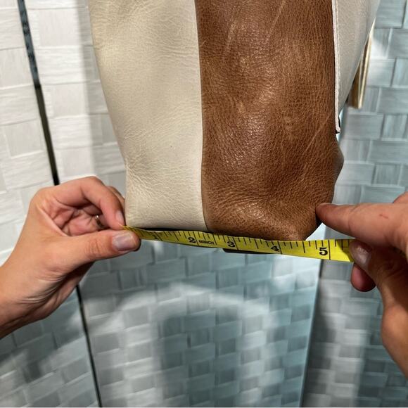 Jill's Homestead The Tote Bag Rose Gold Tassel Genuine  Leather Look Rural Nice - Picture 14 of 15